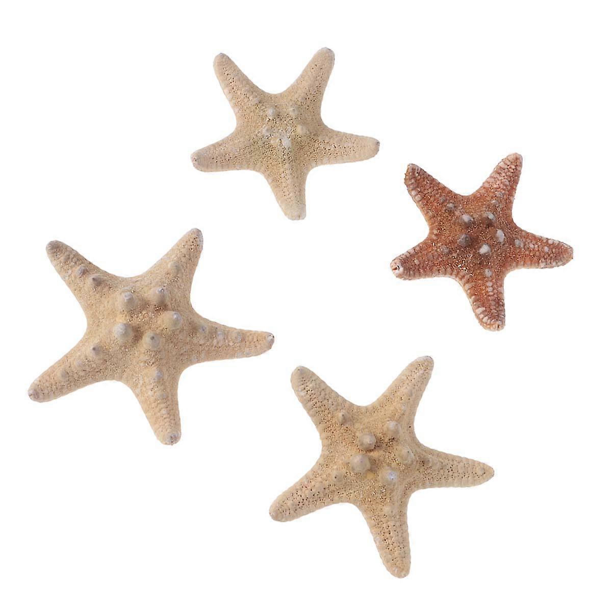 Sea Star DIY Beach Decor for Party Table Decoration 4Pcs Pack
