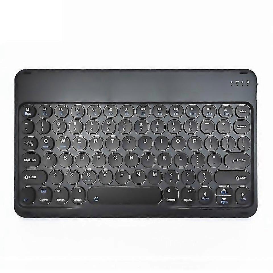 For X3 10 Inch Universal Tablet Round Keycap Wireless Bluetooth Keyboard
