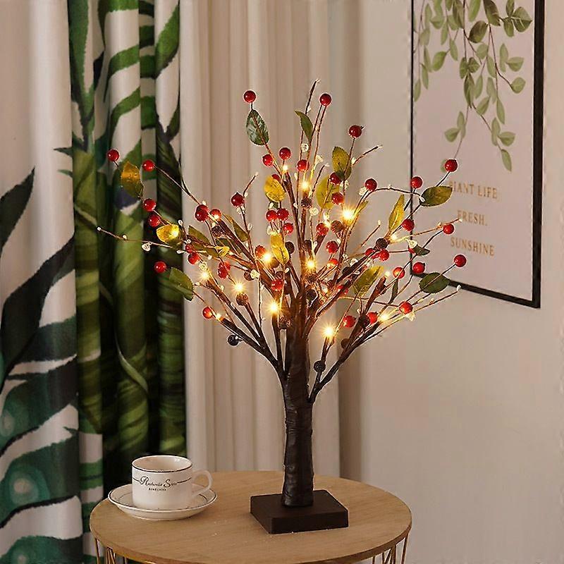LED Decoration Light, Style: Detachable Base Red Fruit Detachable Base Red Fruit