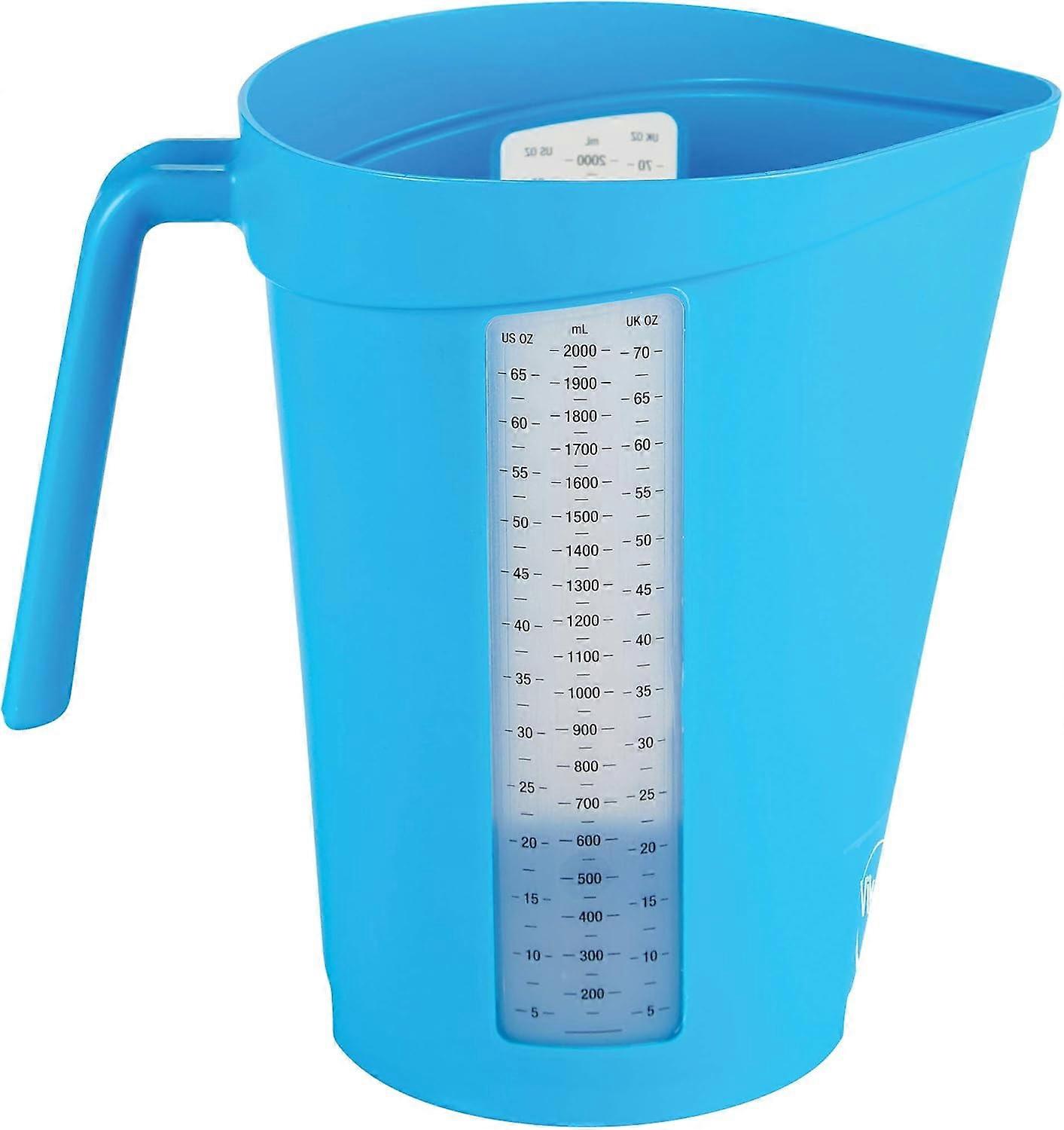 Measuring Jug-2 Liter Blue, One size, Multi