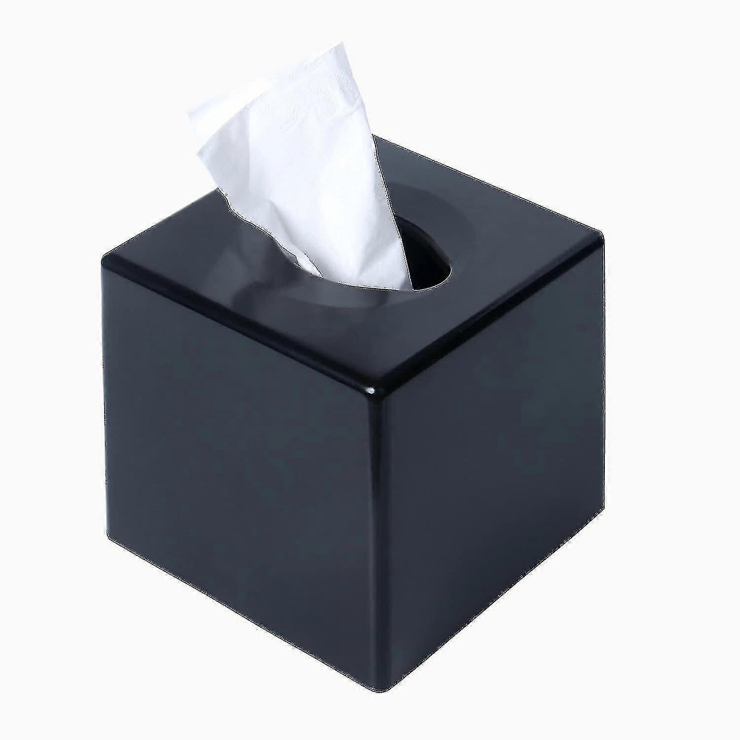 Bathroom and office tissue box cover