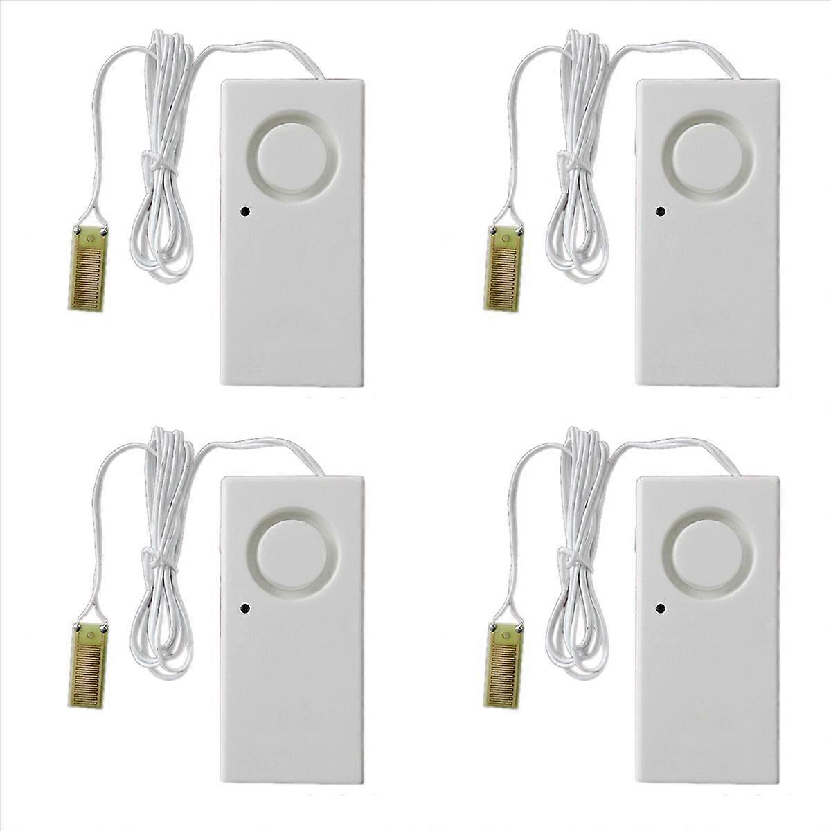 4X Home Alarm Water Leakage Spot Alarm Detector Water Leak Sensor Detection