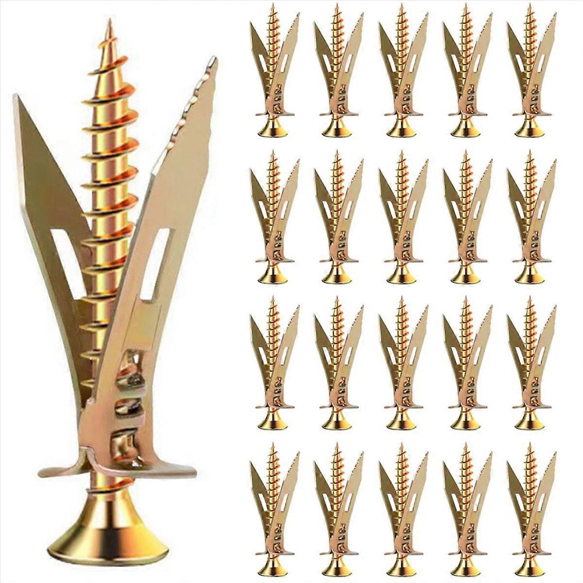 Vylepšené samovrtné šrouby pro kotvení do stěny, prémiová kotva do sádrokartonu a sada šroubů pro snadnou aplikaci