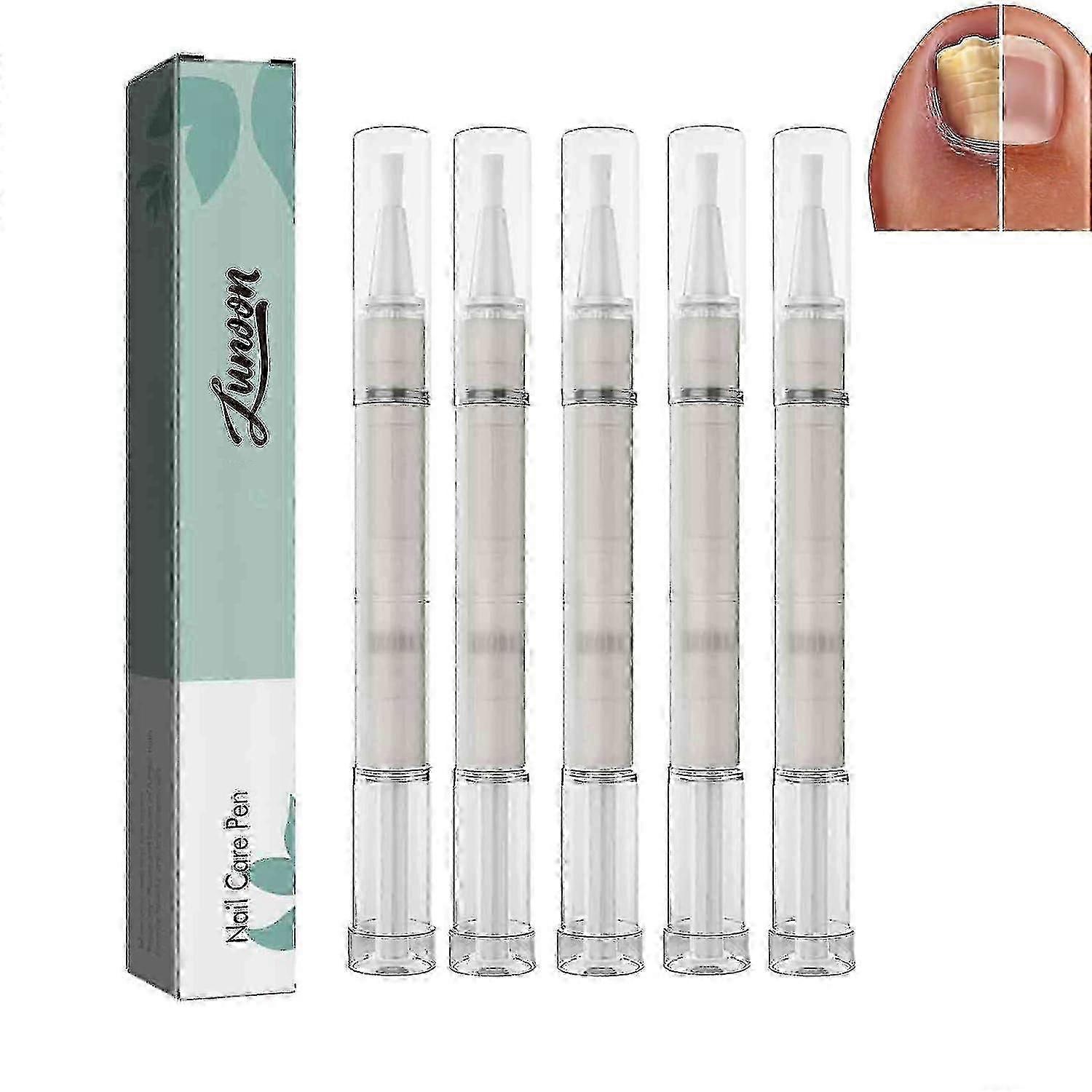 4mlネイルケアペン、健康ネイルケアペンルーチン、爪修理ペン栄養のある爪と足の爪のためのネイルトリートメントペン
