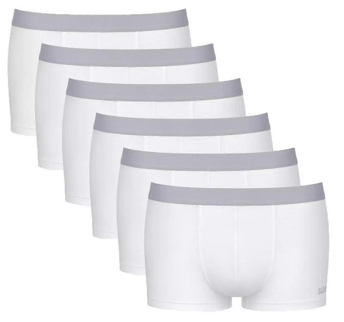 Sloggi GO ABC 2.0 6 Pack Hipster Brief - White