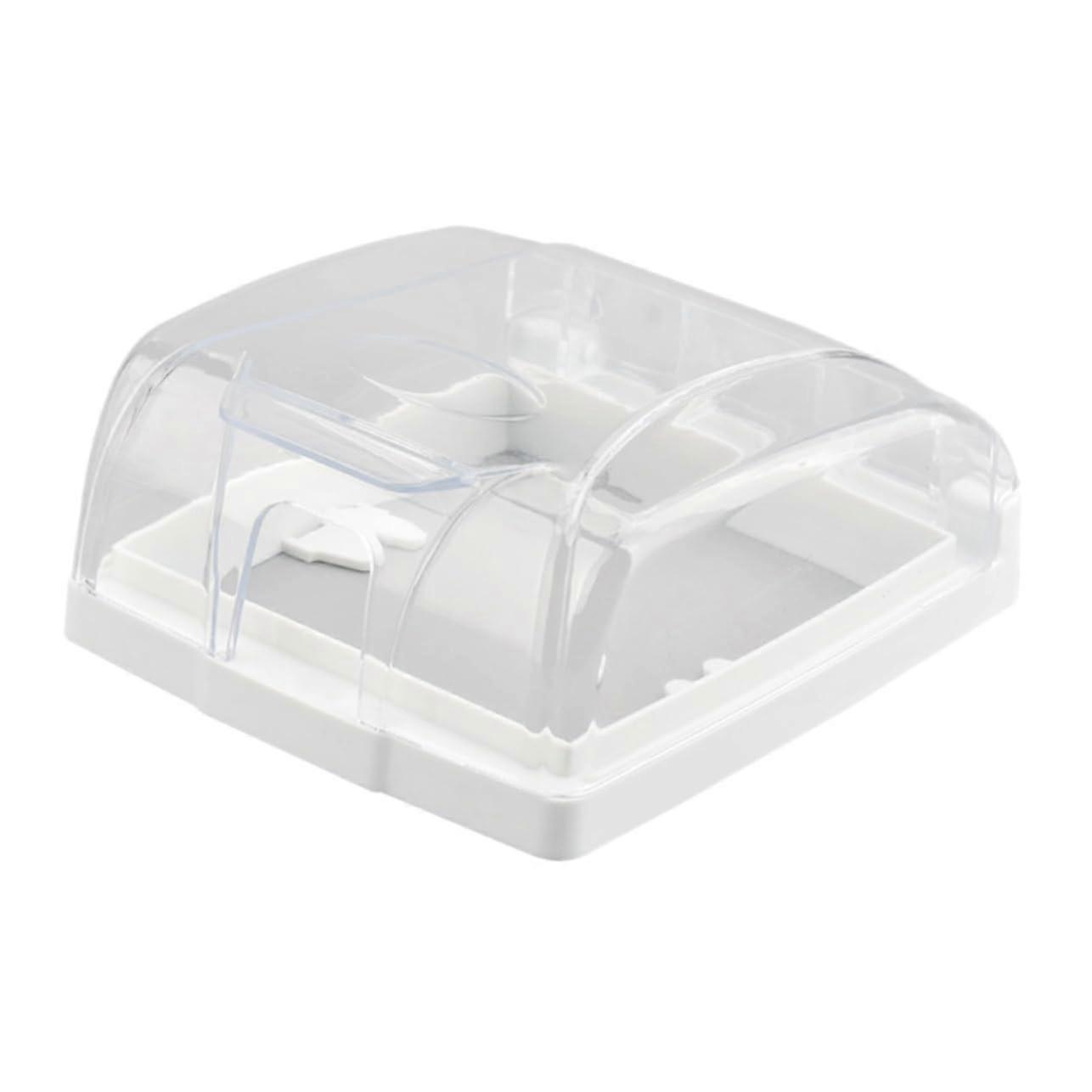 Transparent Type Socket Case SelfAdhesive SplashProtection Box For Wall Outlets Cover CorrosionResistant For Home Use