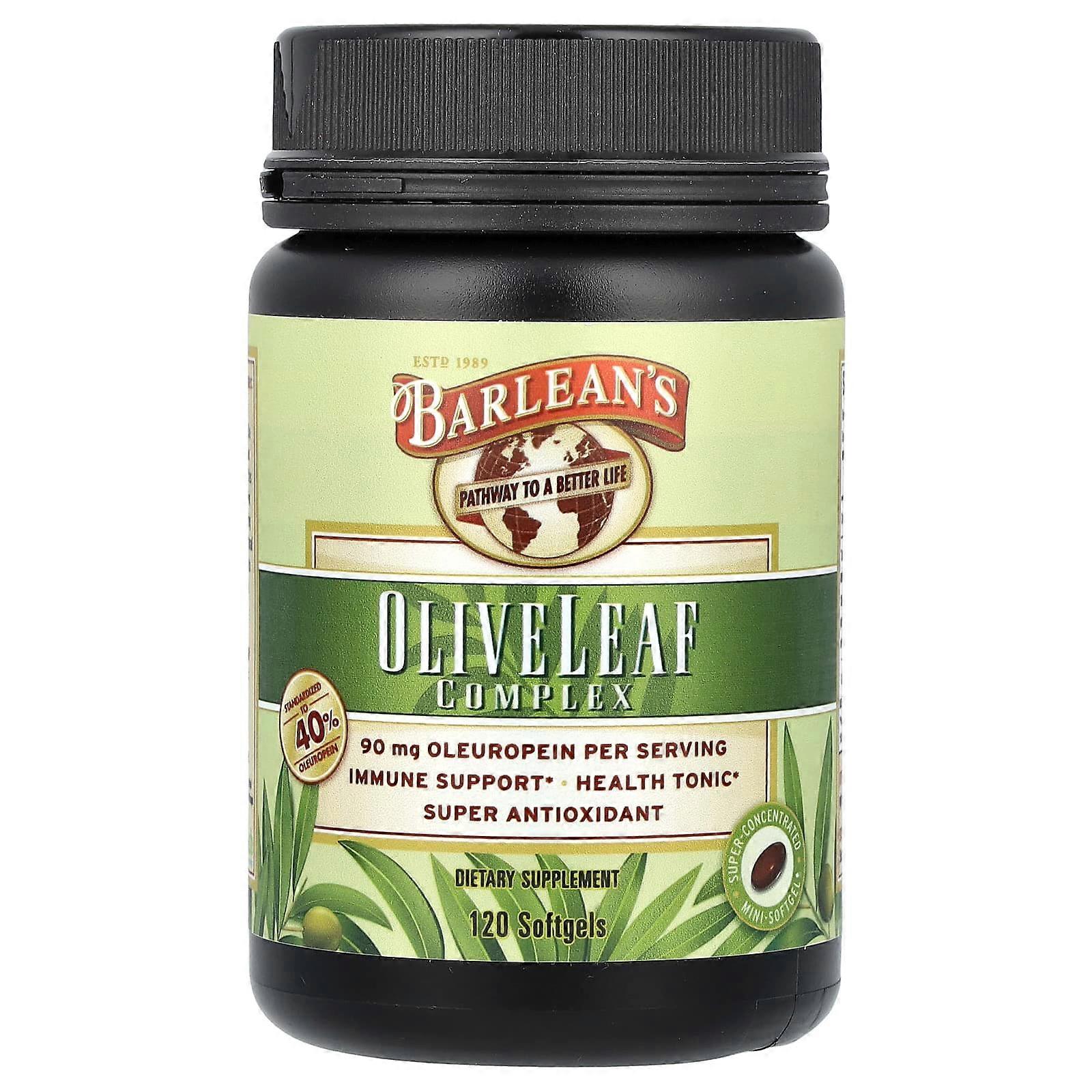 Olive Leaf Complex, 120 Softgels