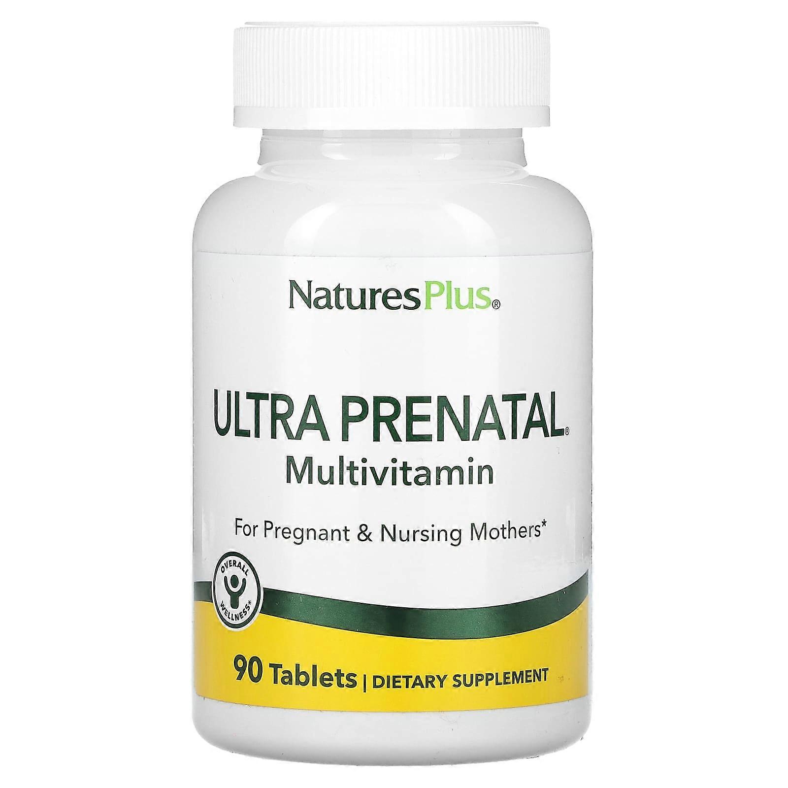 NaturesPlus, Ultra Äitiysmonivitamiini, 90 Tablettia