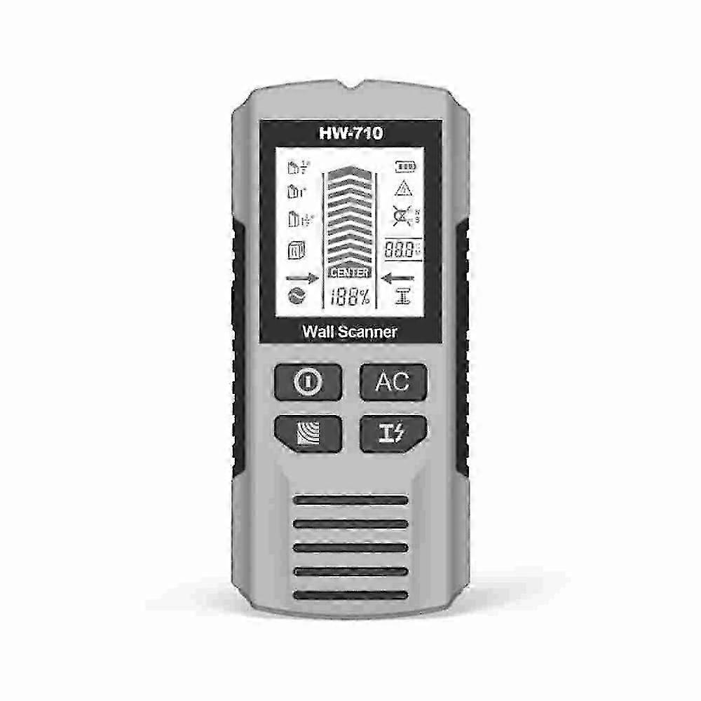 Multi-Function Handheld Metal & Wall Detector Scanner Tool: 5-in-1 Stud Finder for Detailed Scanning