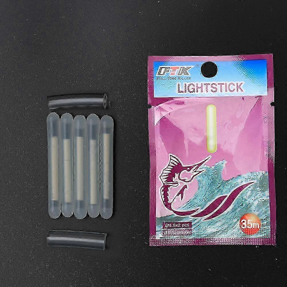 25-26 FTK 30Pcs/Pack 4.5*39mm Light Stick Mix Size Light Bulb Shape Straight Stick for Fishing Float