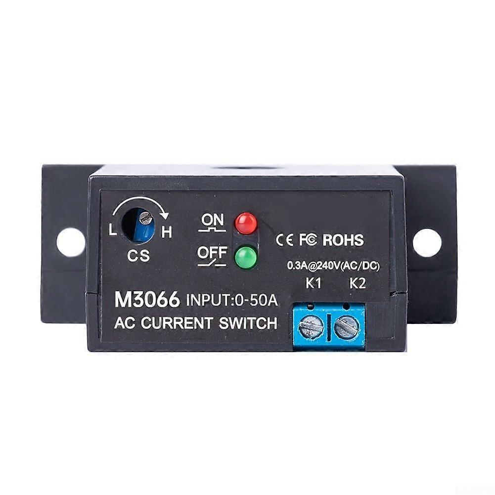 AC Current Sensing Switch 0.230A Adjustable Threshold SelfPowered Induction Relay Safety Isolation