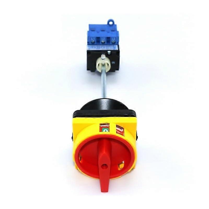 25/300010B Padlock Panel OnOff Load Break Isolator Switch 25A 3P Long Bar Cam