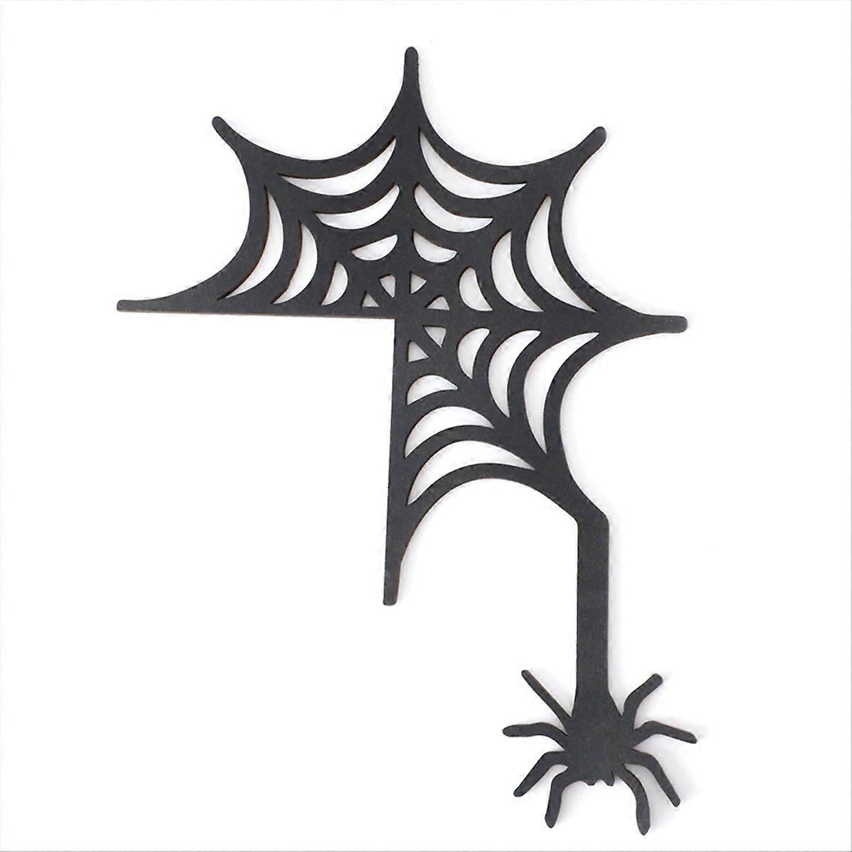 Halloween Door Corner Sign Decoration Spider