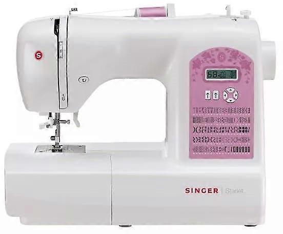 Machine à coudre Singer 6699, électronique, blanc, rose