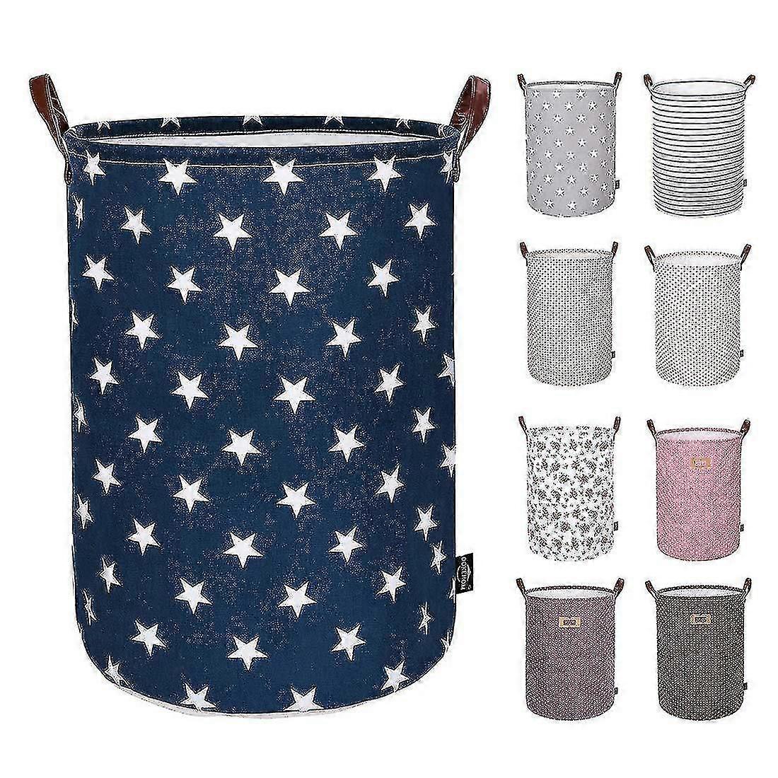 Freestanding Laundry Basket With Lid Collapsible Large Drawstring Clothes Hamper Storage