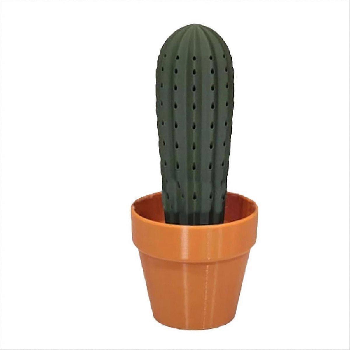 Cactus Toothpick Holder 3D Printed Cactus Toothpick Dispenser,B