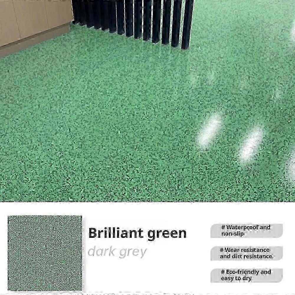 High-Gloss Marble Effect Self-leveling Floor Coating Garage Waterproof Paint