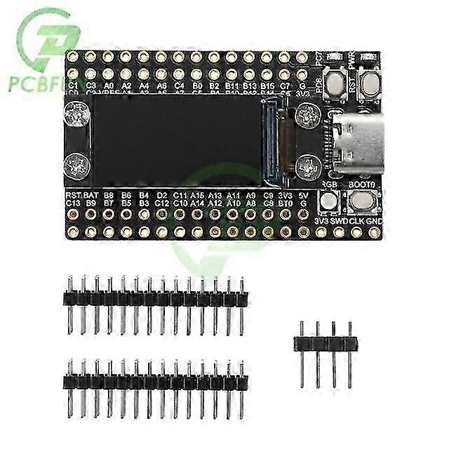 Stm32f103rct6 Mini Microcontroller Development With 0.96-inch Lcd Screen And Flash Minimum System Board