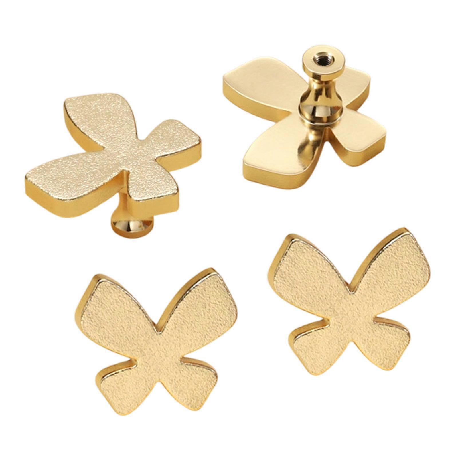 Upgrades s Elegant Butterfly Drawer Pulls Solid Metal Construction Ergonomic Grip Smooth Operation Home Office Upgrades Multicolor