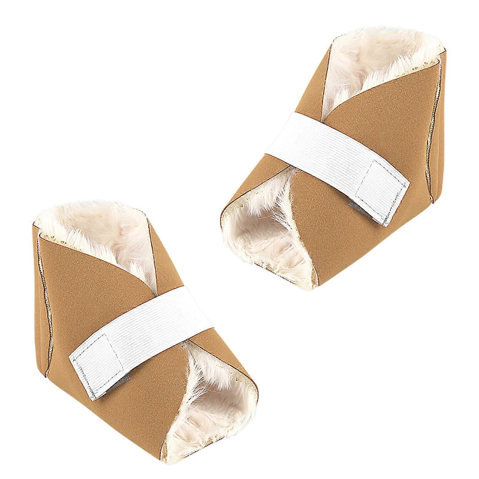 Kallväders hälskydd Stövel Tjocka Fotkuddar i Imitationslammull Ergonomisk Form För Trycksår ​​Flerfärgade