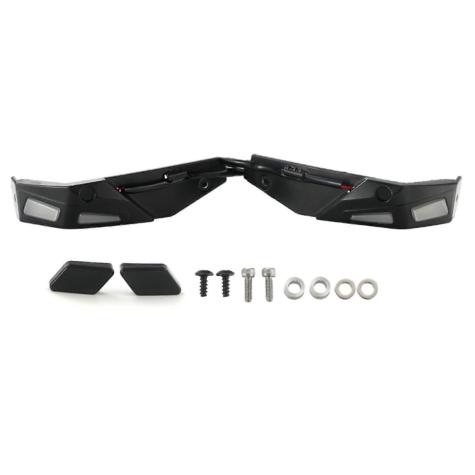 Handguards with LED Lights & Mounting Screws Protector Kit & LED Lamp for Can Am Ryker 600 900 Waterproof Hand Guards Multicolor