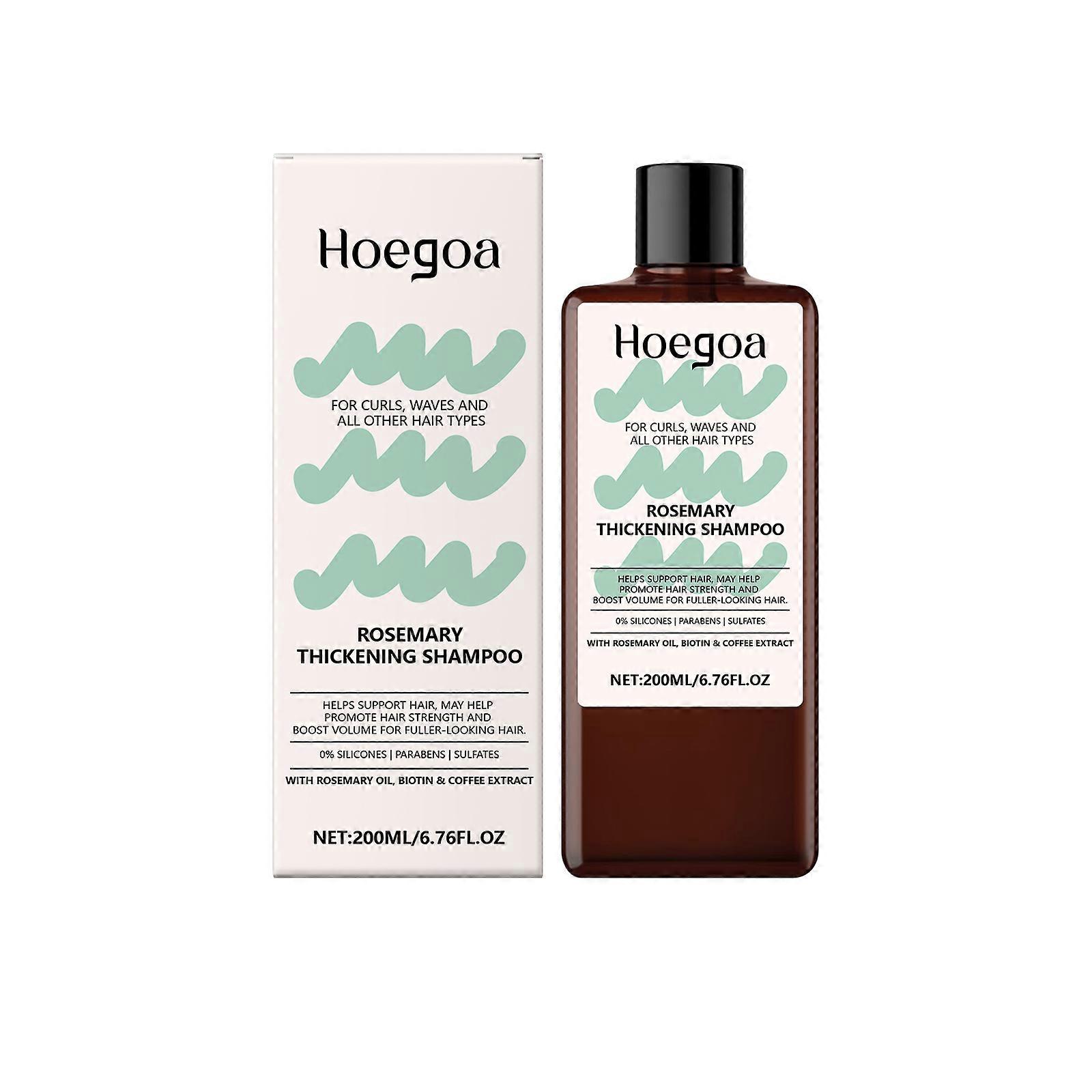 Rosemary Shampoo: Hydrating, Moisturizing, Smooth, Shiny, And Strong Hair; Controls Oil And Adds Volume.