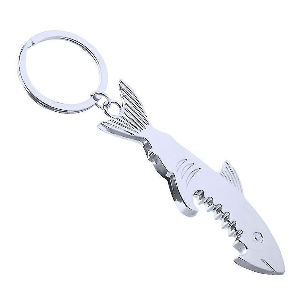 Mini Bottle Opener Key Edc Pocket Keyring Pocket Shark Shape Beer Bottle Opener