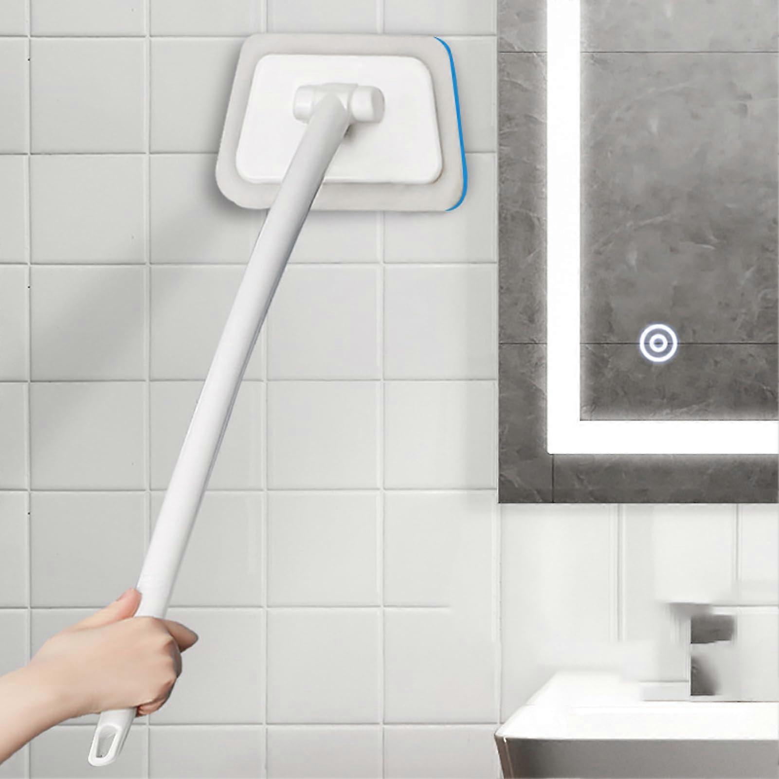 Handle Sponge Brush Multifunctional Trapezoidal Bath Tile Glass Floor Cleaner For Windows And Bathtub