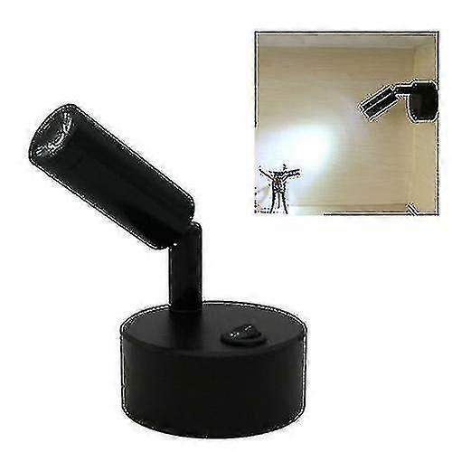 Led Spotlight For Cabinet Light 3w Led Battery-powered Lamp Spotlight