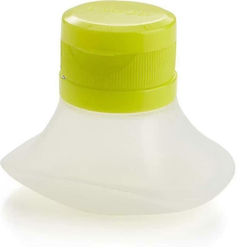 Mini Leakproof Sauce Extractor with Silicone Storage Container for Salad and Ketchup