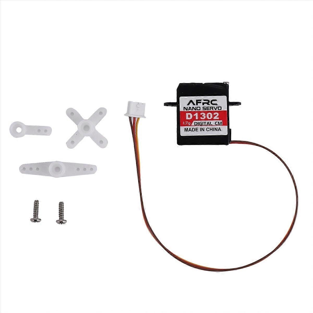 -D1302 Mini 1.7G Large Torque Mini Digital Servo JST Connector