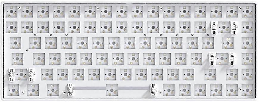 84-key hot-swappable mechanical keyboard