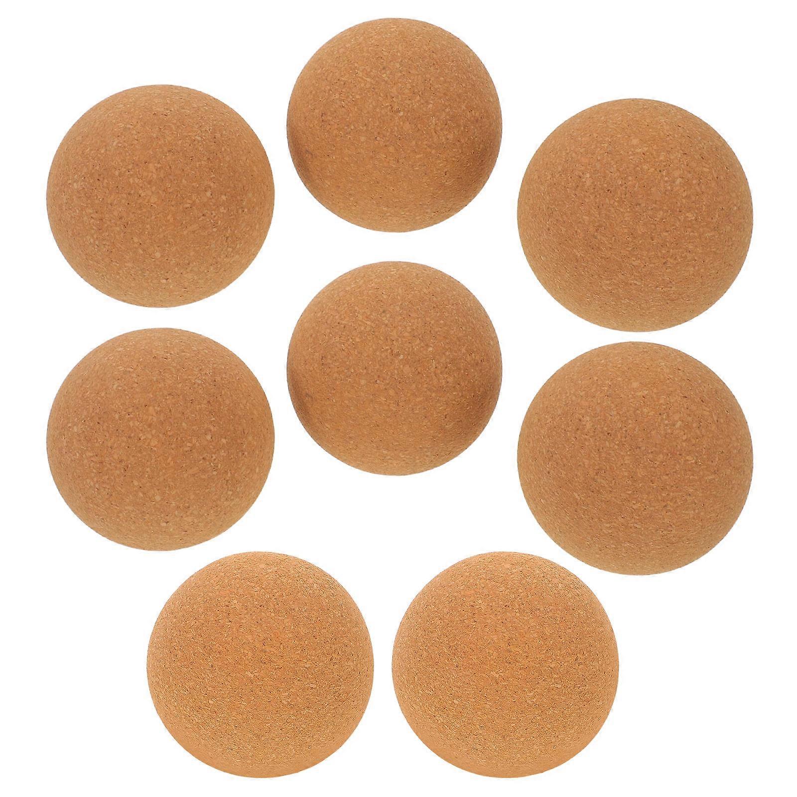 Light Brown Wood Soft Wood Corks for 8Pcs