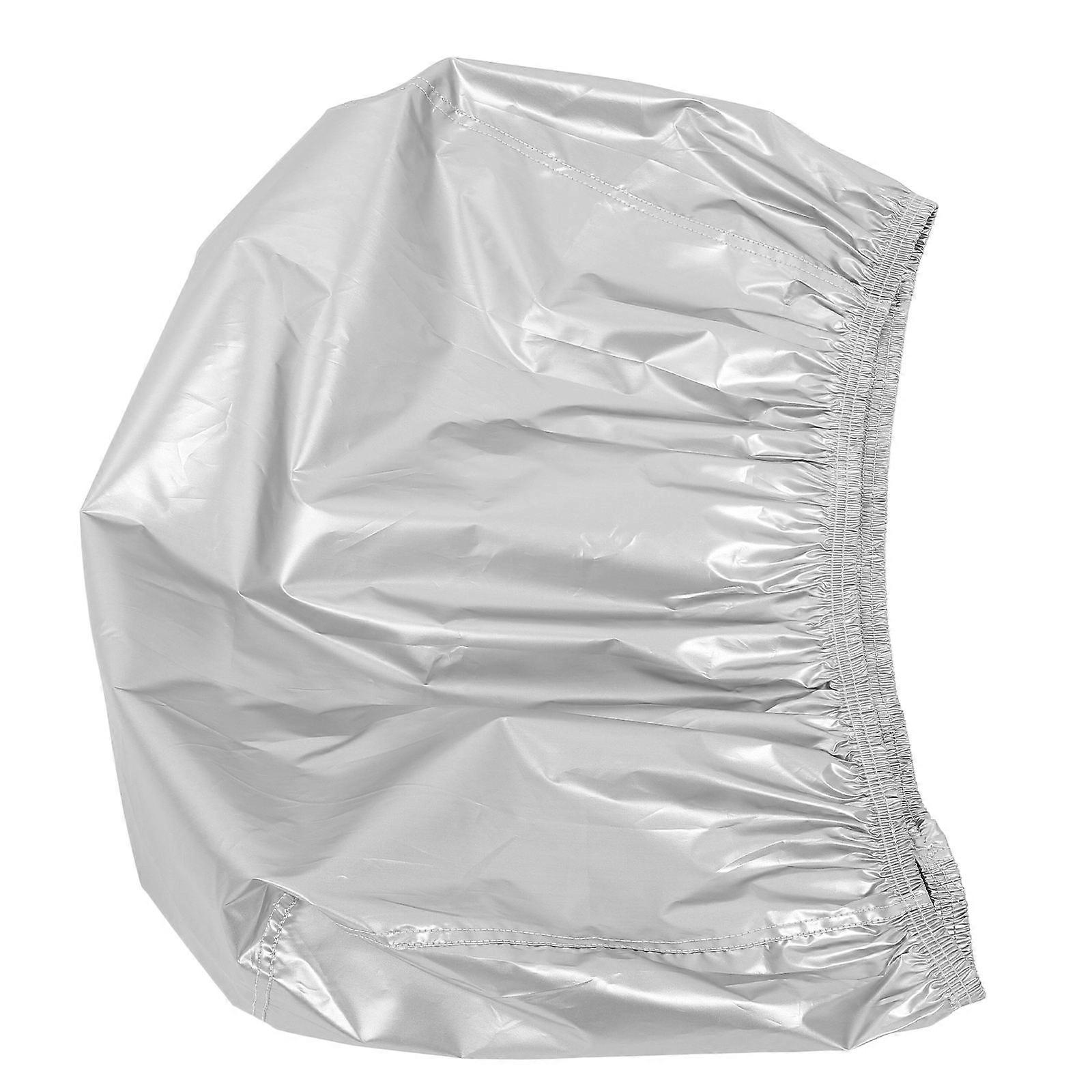 Silver Generator Cover for Storage Protecting One Generator