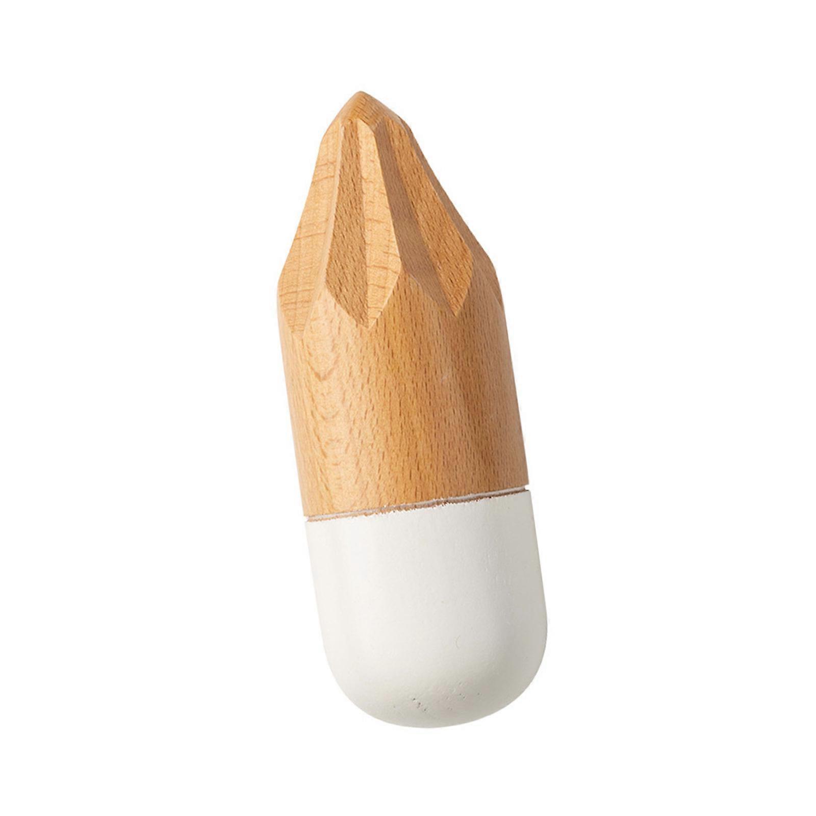 Manual Lemon Juice  Tool Natural Wood  Squeezer For    Juice  White