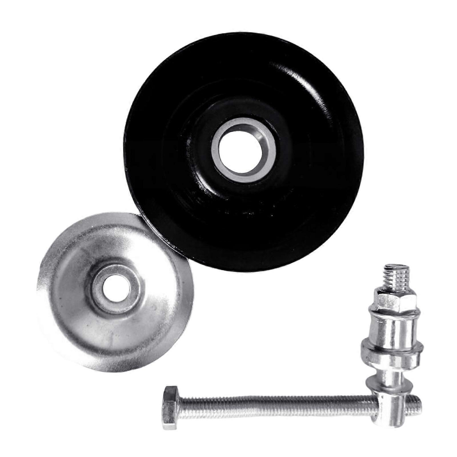 Auto AC Compressor Tensioner Pulley General Fit Metal Rubber Construction Maximizes Cooling Output Quick Installation Multicolor