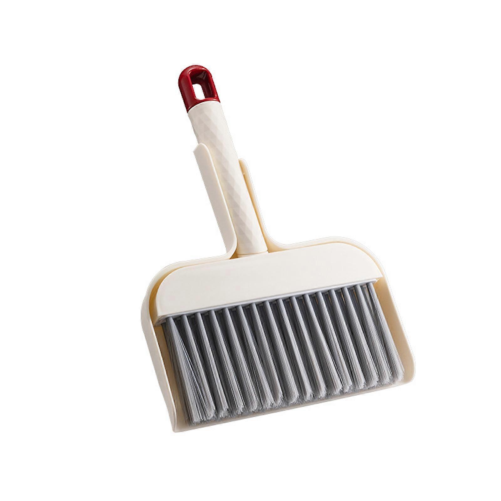 Ergonomic Sweeping Set For Tight Durable Plastic Dustpan Multicolor