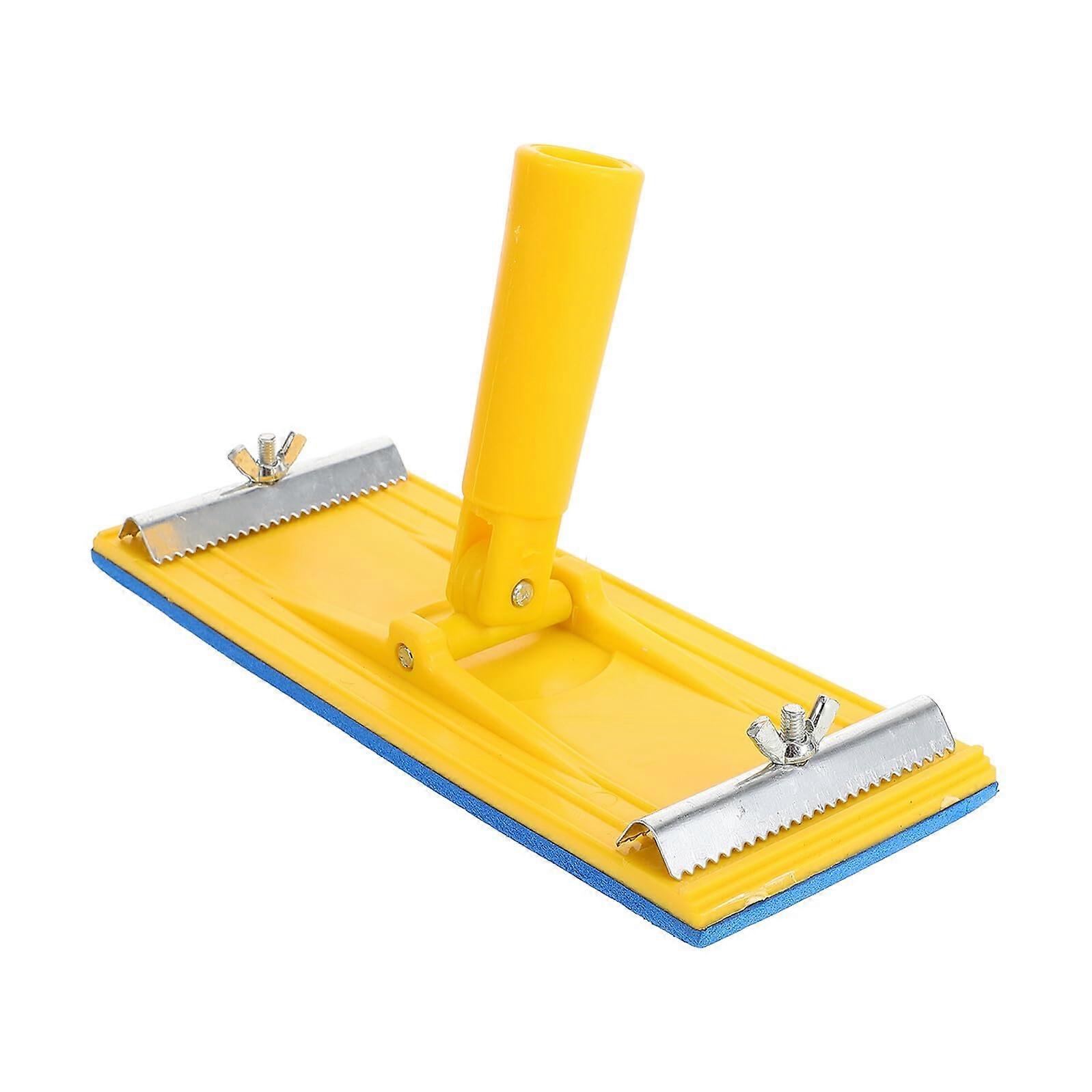 Rotating Sanding Block with Ergonomic Handle for Drywall, Wood and Corner Polishing