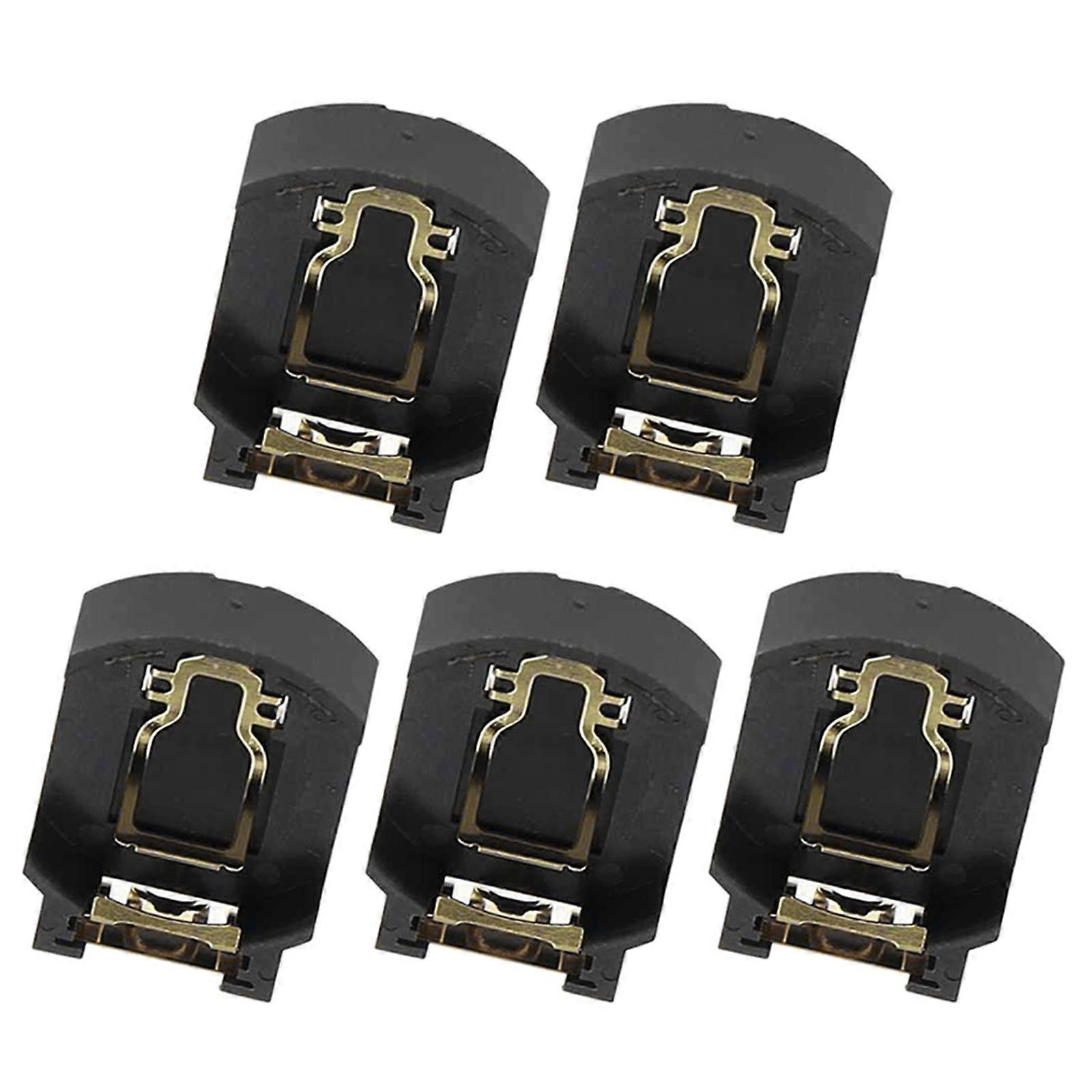 Compactly ABS Metal 3V CR2025 Battery Holder Easy Installation Durability Design For Small Electronics Travel Use Multicolor