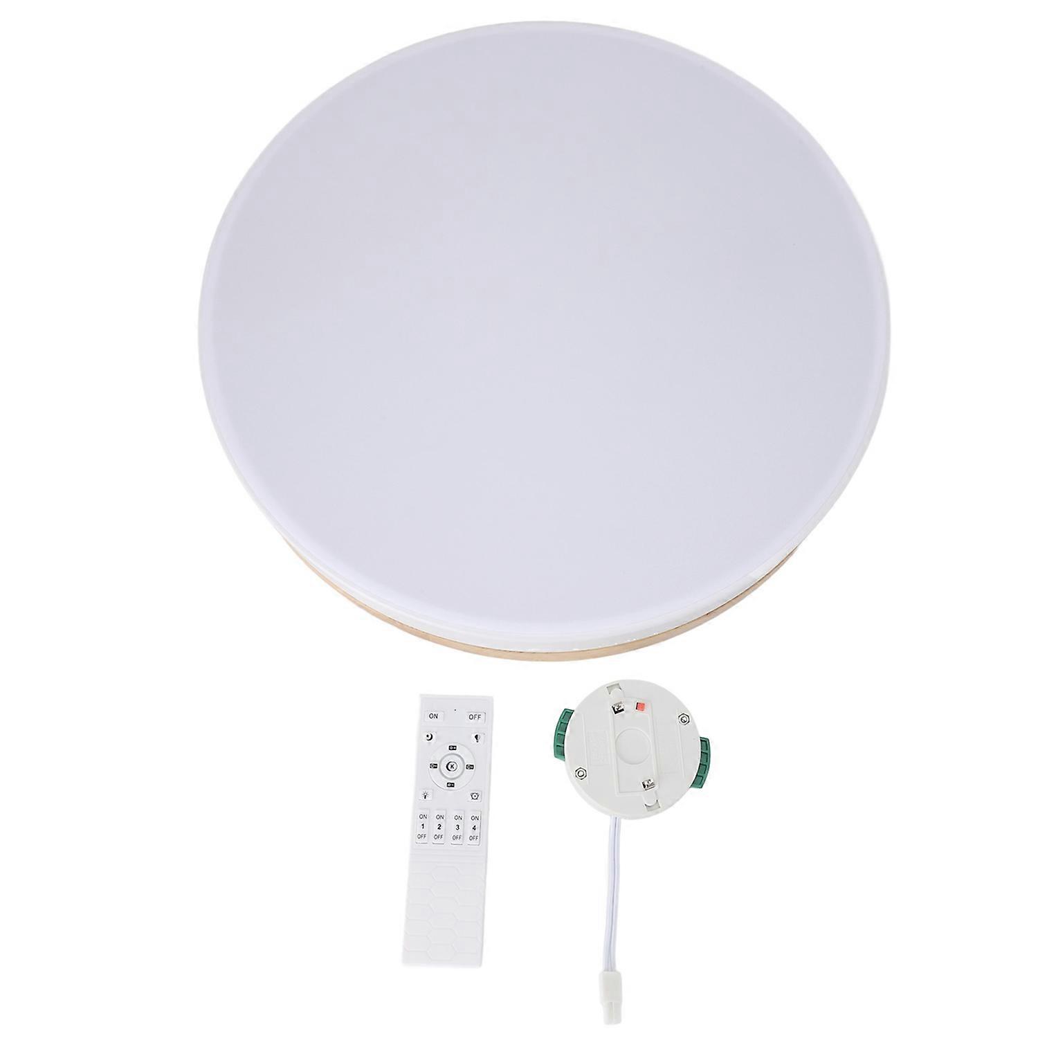 Dimmable LED Ceiling Light Modern Round Flush Mount Ceiling Lamp with APP Remote Control Adjustable 