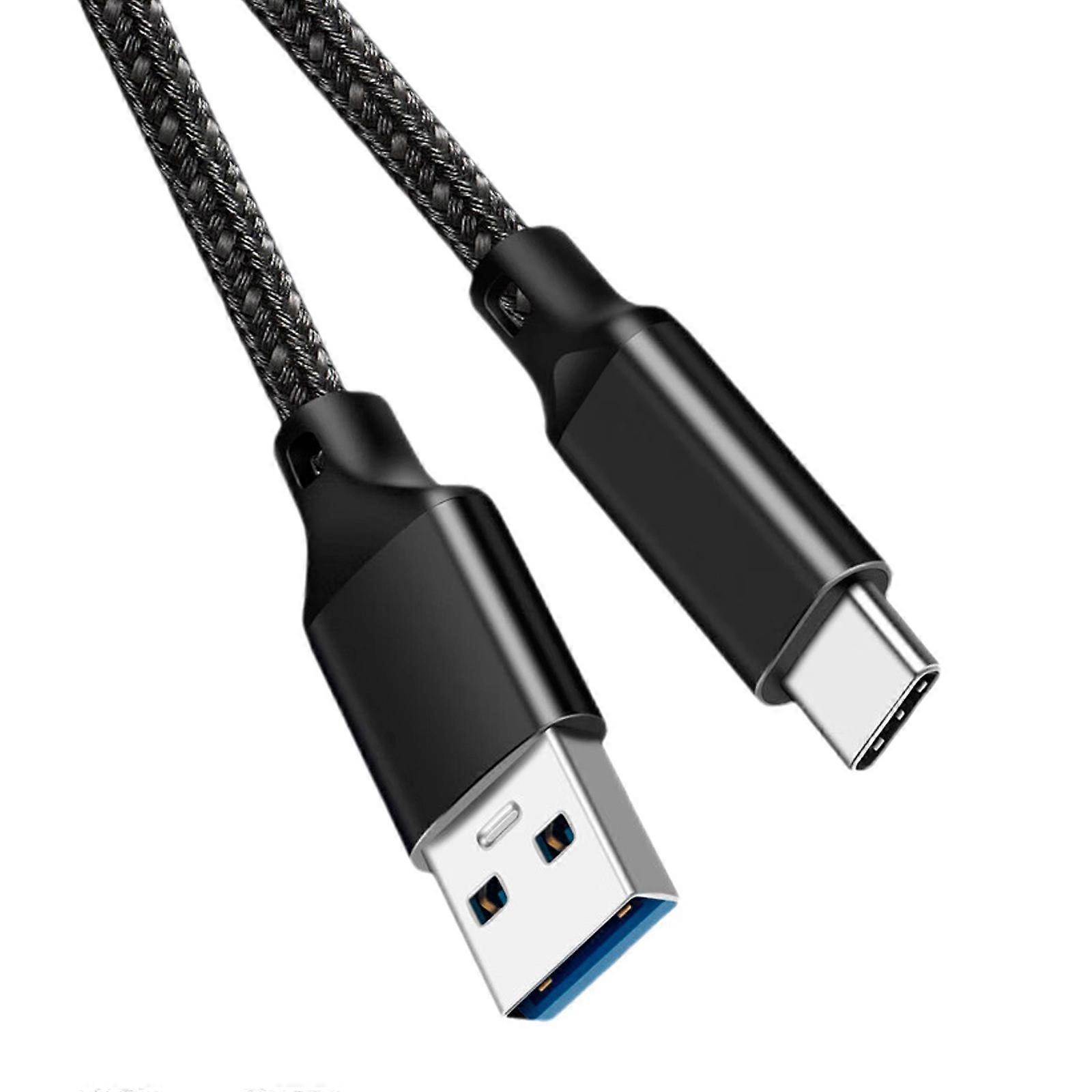USB3.2 10Gbps Type C Cable USB A to Type-C 3.2 Cable Data Transfer USB C SSD Hard Disk Cable 3A PD 60W Fast Charging Multicolor