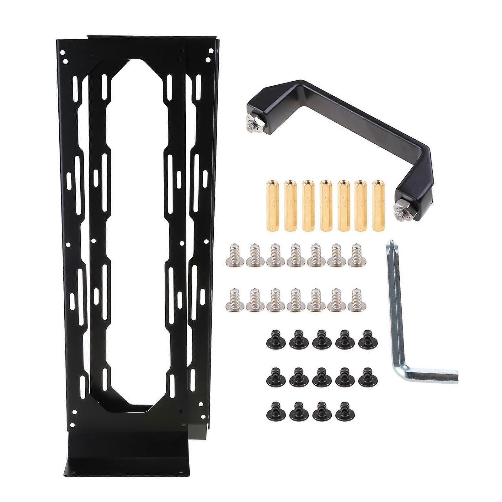 External Water Cooling Dock Bracket for ITX Computer for Case Laptop Cooler Radi Multicolor