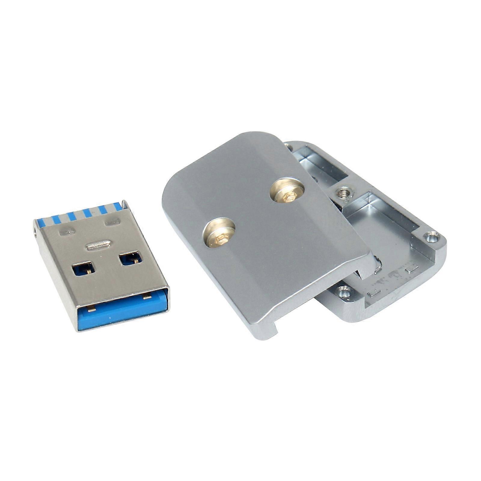 USB3.0 Male Plugs USB3.0 DIY Connectors 6mm Diameter for Highly Speed Data Transfer and Charging in Aluminum Shell Multicolor