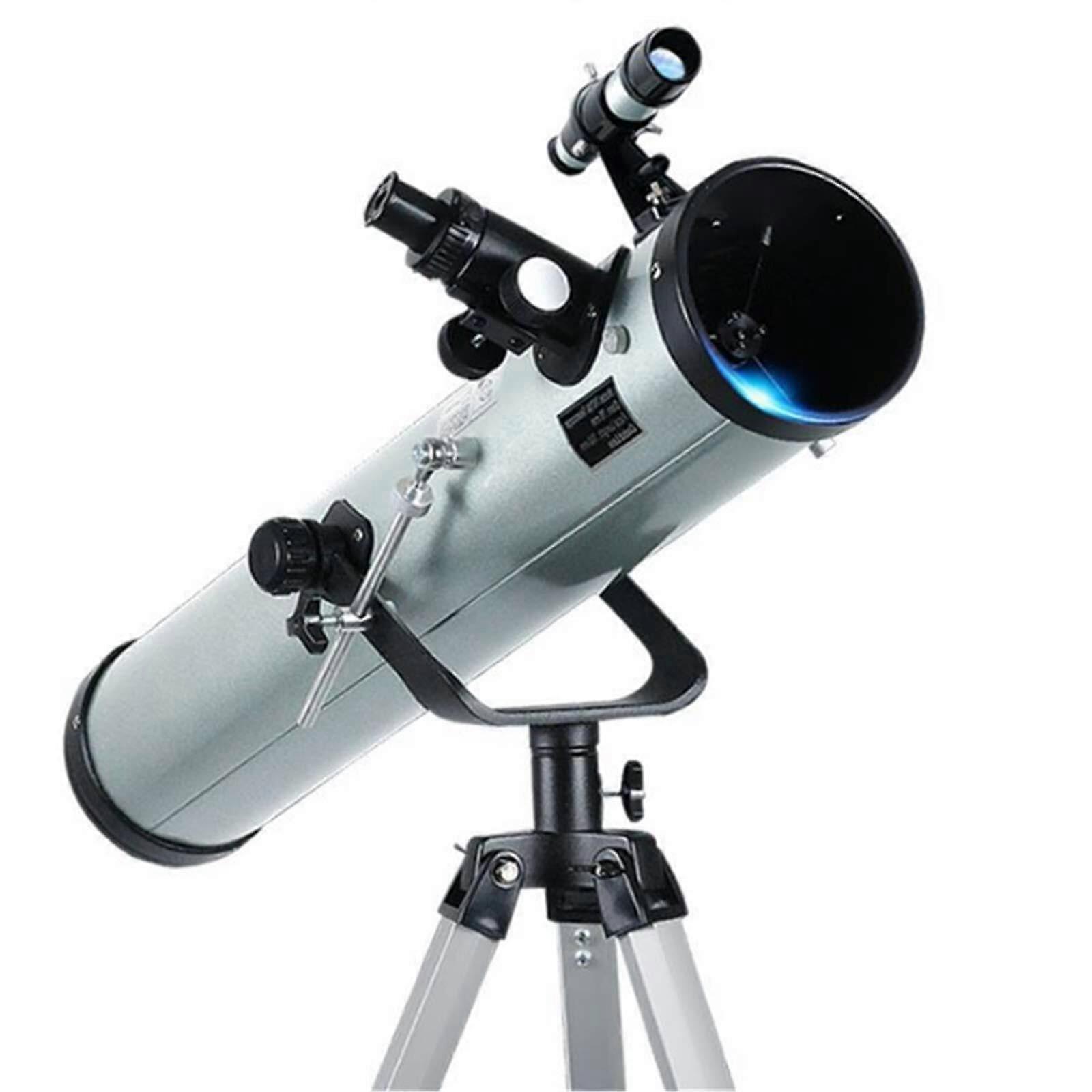 Astronomical Telescope F70076 Reflective Large Aperture 350x Zoom for Space and Planet Observation