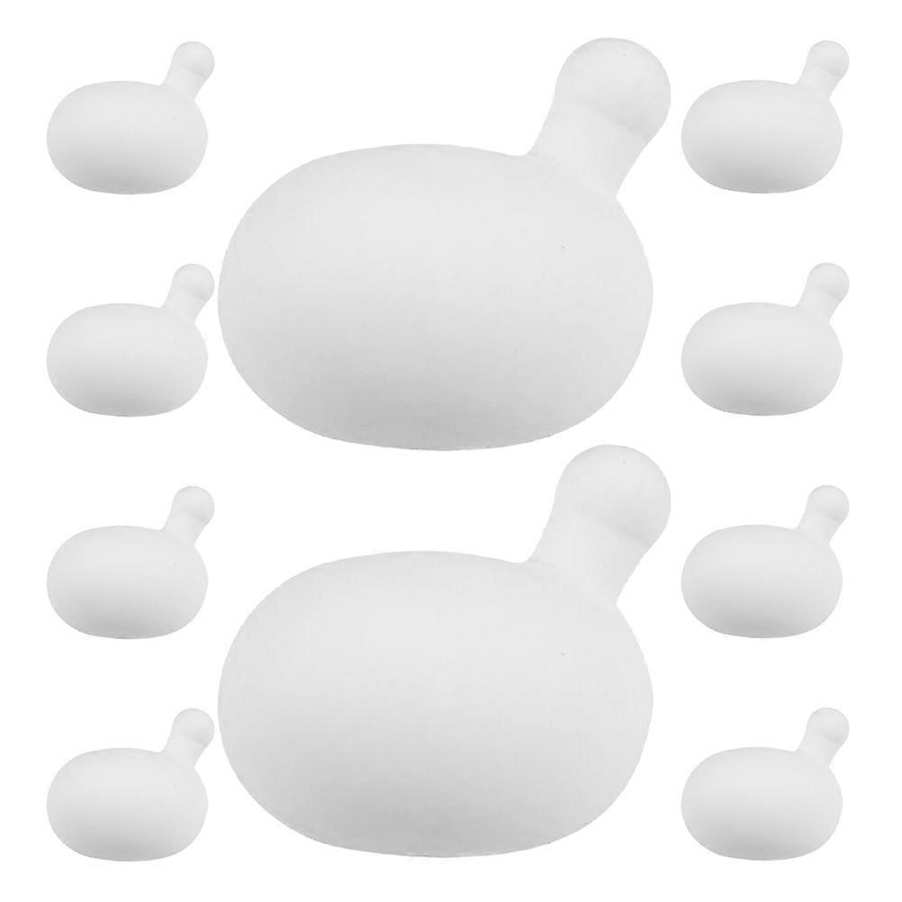 10Pcs Squeeze Doll Insert Bubble Rubber Bubbles for Toy Making