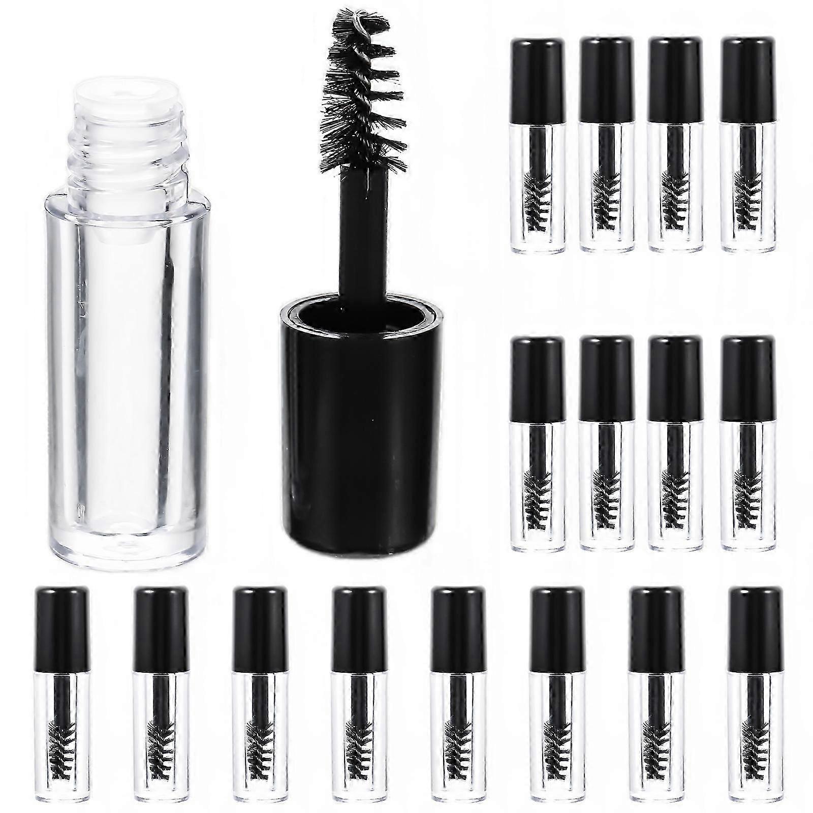20pcs Empty Mascara Tubes Small Refillable Eyelash Cream Containers Cosmetic Tool