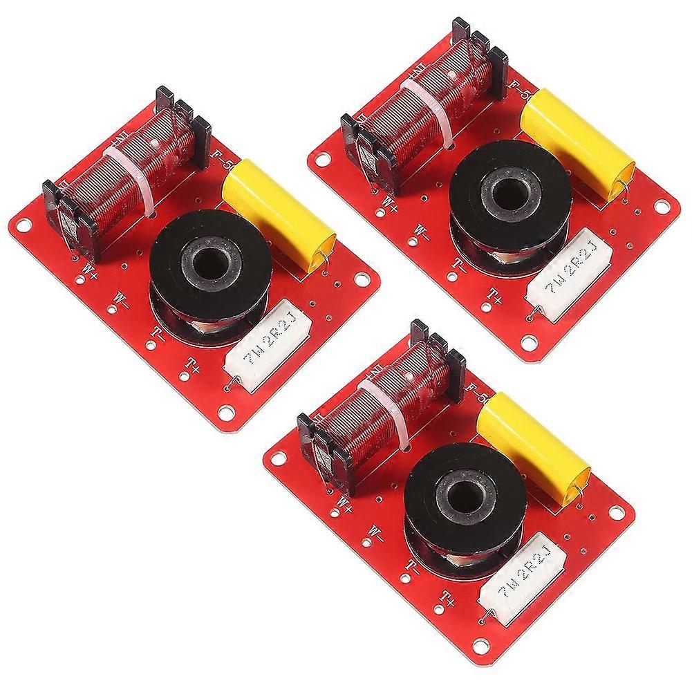 3Pcs 130W 2-Way Speaker System Audio Crossover Filters Frequency Distributor