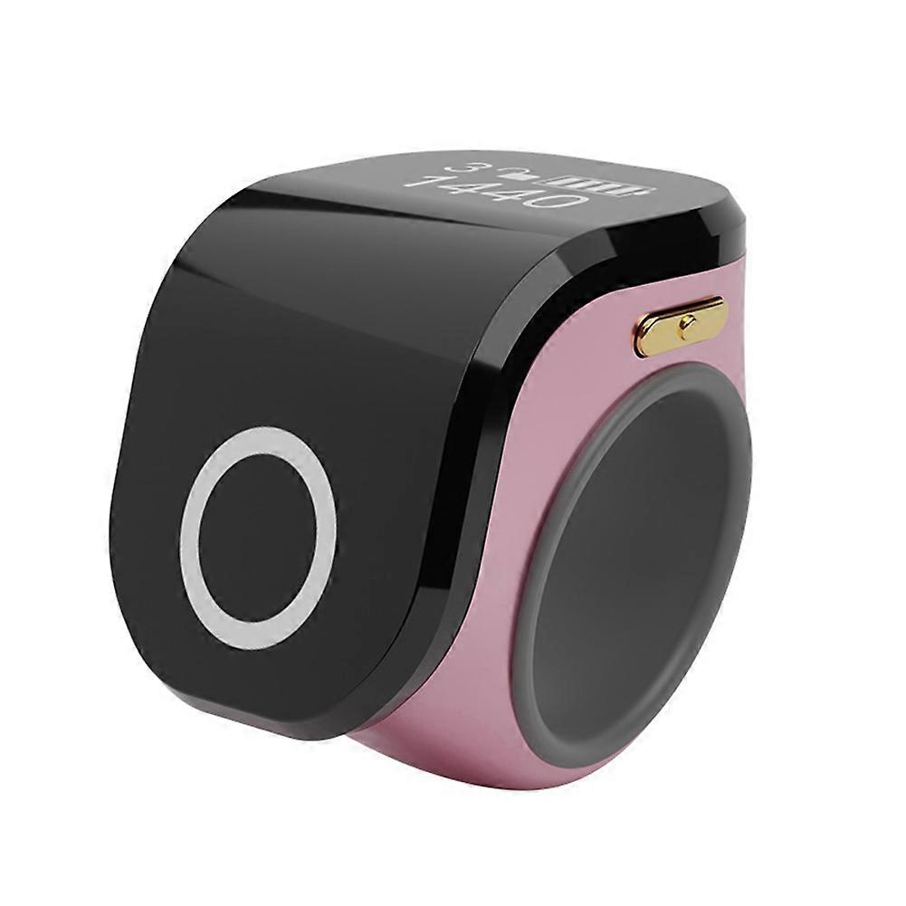 Digital Counter Portable Points Rechargeable Ring Rose Gold