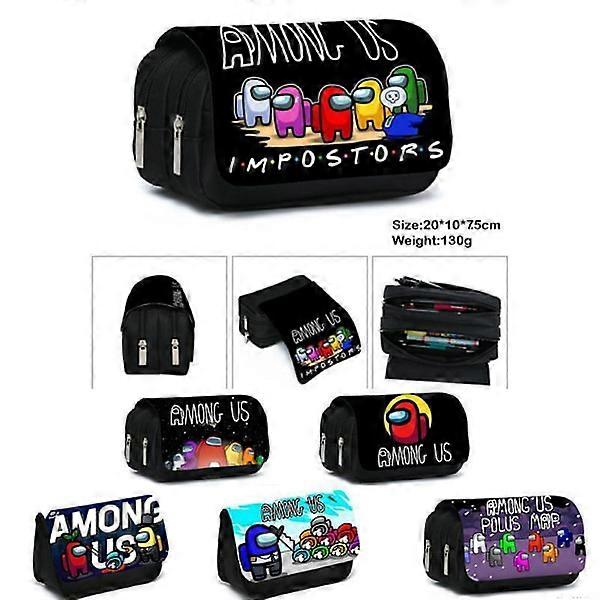 Among Us Pencil Case Stationery Bag Large Capacity Model 3