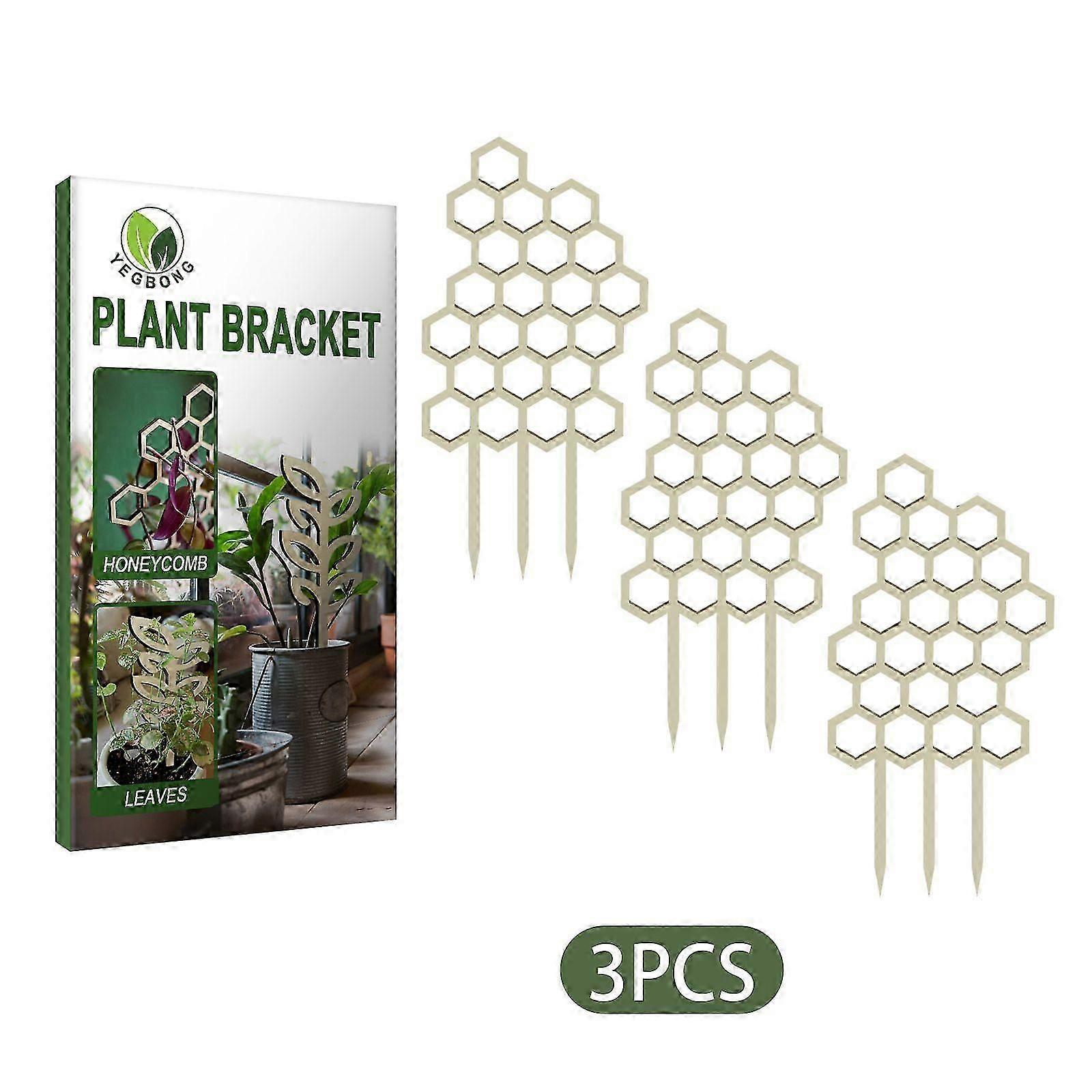 potted plants contain wood in their small grilles